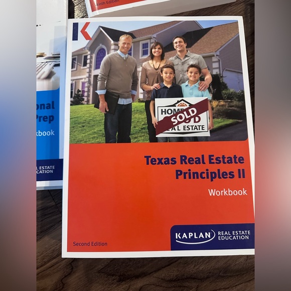 NWT Kaplan Real Estate Full Set Of 14 Books And Workbooks set - Picture 9 of 13